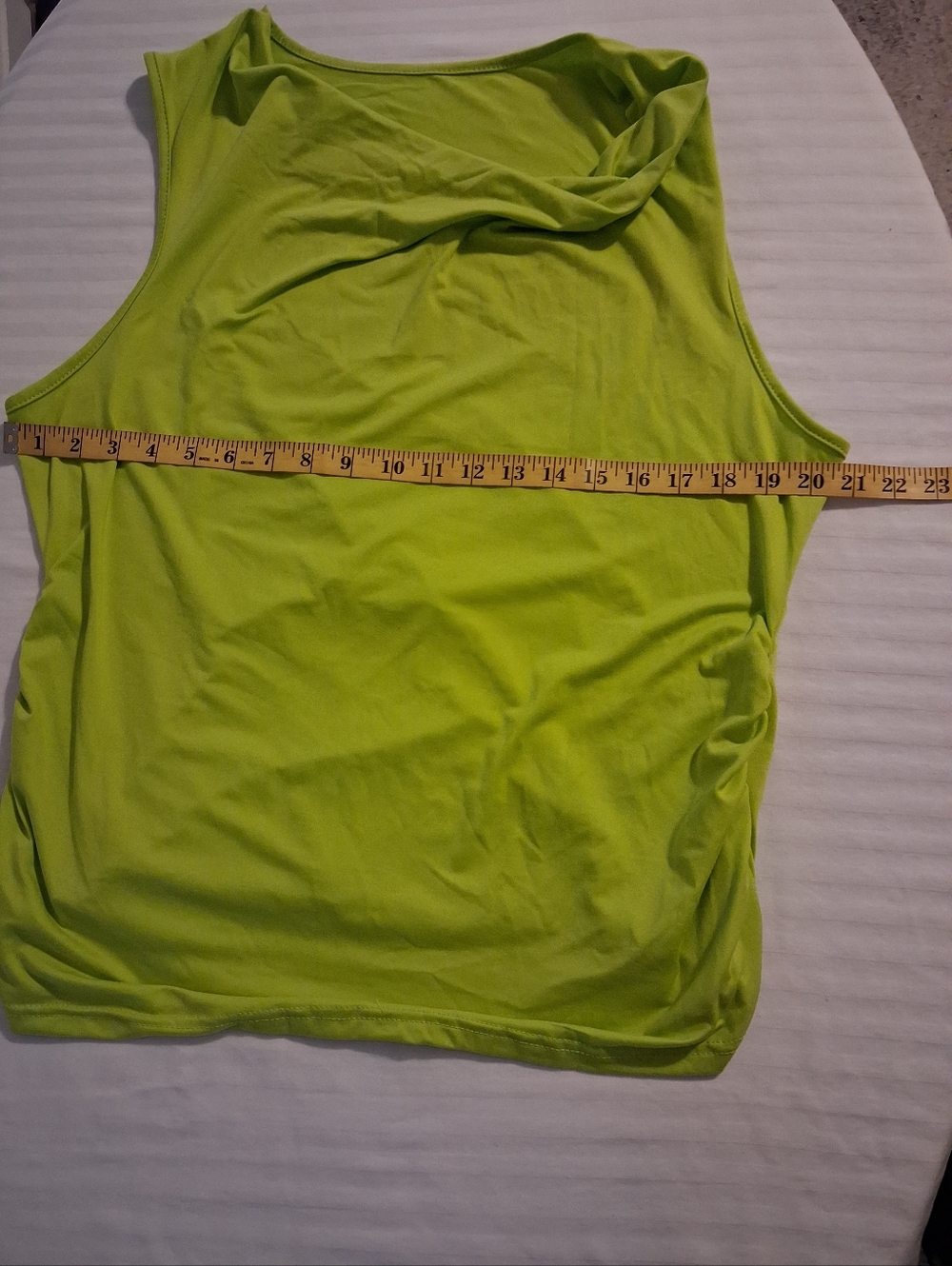 Lime Green And Black Polka Dot Skirt Suit Size 3X - Picture 12 of 16
